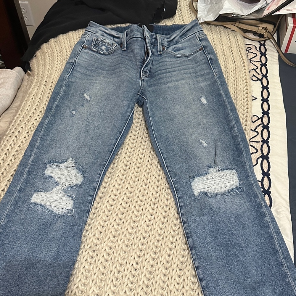Buckle Women's Light Blue Boyfriend Jeans